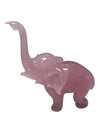 Lot of Five Carved Stone Elephant Figurines