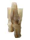 Lot of Five Carved Stone Elephant Figurines