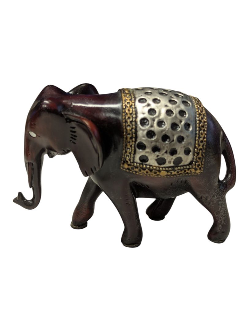 Lot of Three Decorative Elephant Figurines