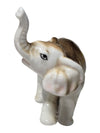 Pair of Fine China Porcelain Elephant Figurines
