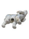 Pair of Fine China Porcelain Elephant Figurines