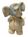 Lot of Three Decorative Elephant Figurines – Ceramic and Painted Finish