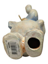 Lot of Three Decorative Elephant Figurines – Ceramic and Painted Finish