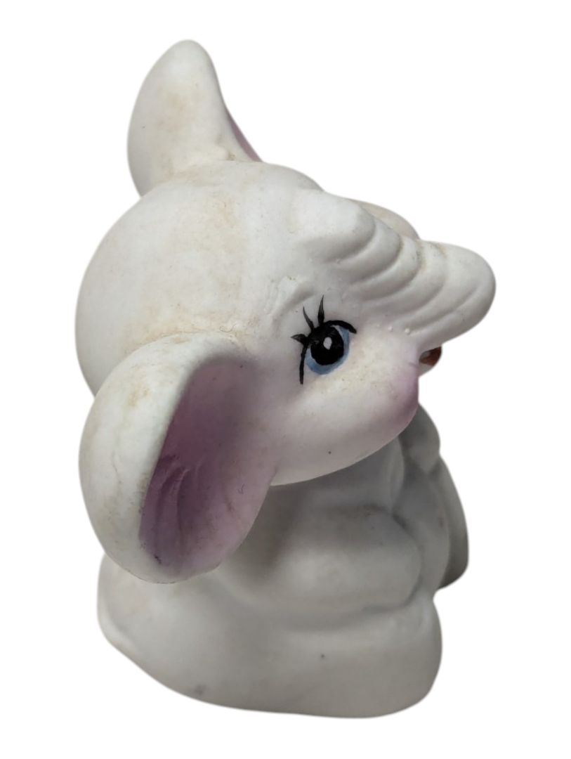 Lot of Three Decorative Elephant Figurines – Ceramic and Painted Finish