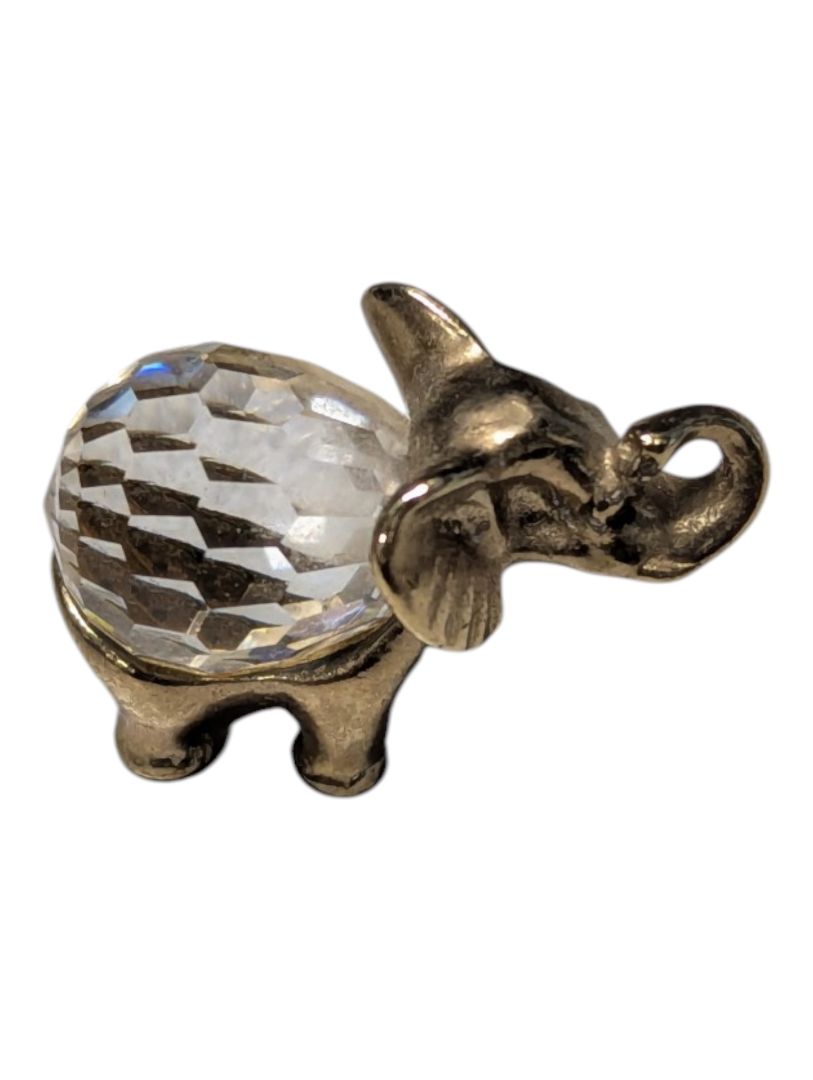 Lot of Three Decorative Elephant Figurines