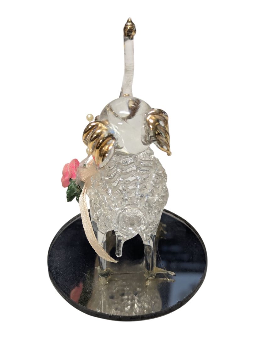 Lot of Three Decorative Elephant Figurines