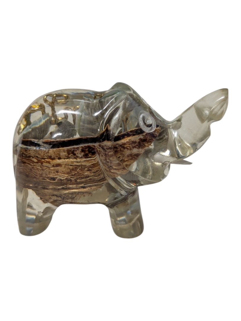 Lot of Three Decorative Elephant Figurines