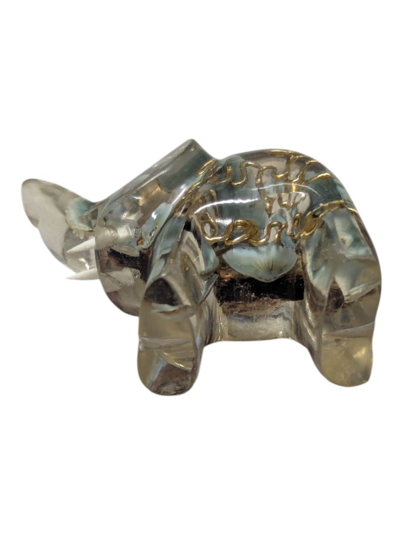 Lot of Three Decorative Elephant Figurines
