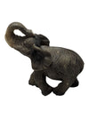 Lot of Two Decorative Elephant Figurines – Resin Statues