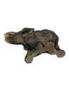 Lot of Two Decorative Elephant Figurines – Resin Statues
