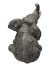 Lot of Two Decorative Elephant Figurines – Resin Statues
