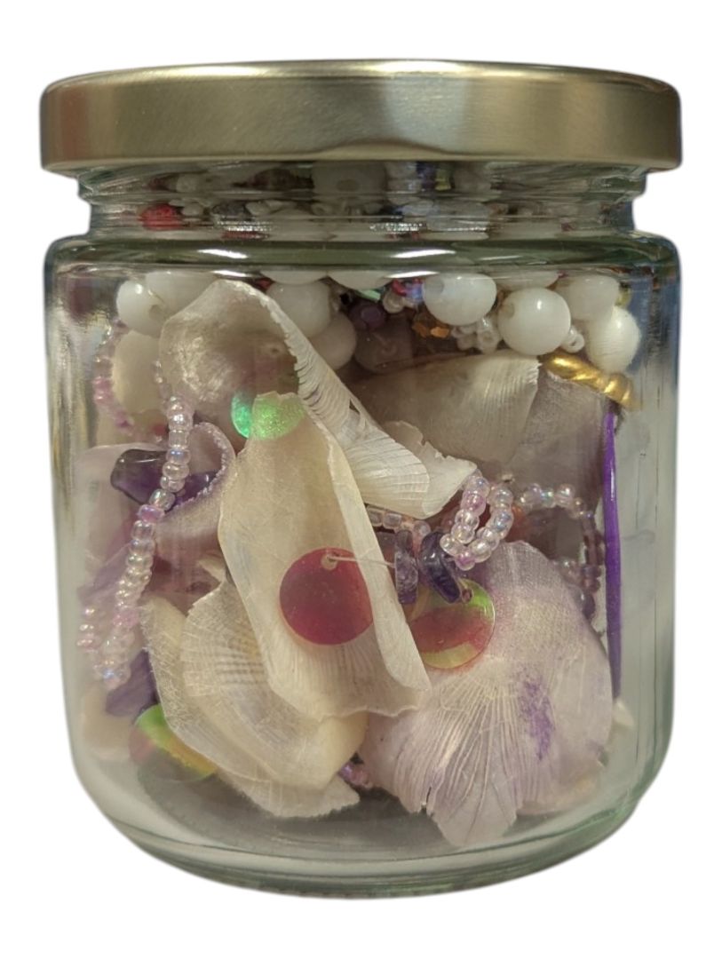 Petal Bloom Jar Curated Mixed Costume Jewelry Collection