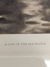 Vintage “A Chip of the Old Block” Framed Gutmann & Gutmann Print