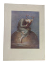 Vintage “Hope” Art Print After George Frederic Watts – Unframed