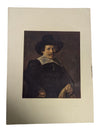 Vintage Dutch Gentleman Portrait Art Print After Frans Hals – Unframed