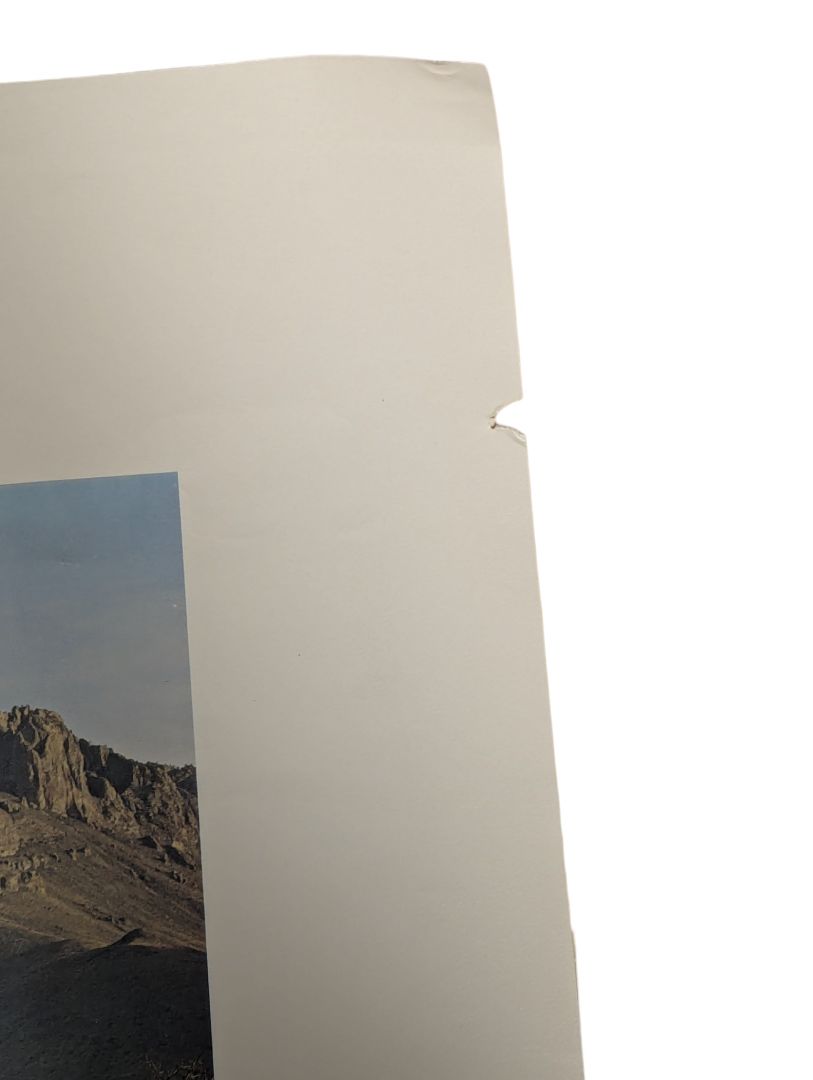 Desert Mountain Landscape Photographic Print