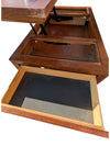 Oak Lift-Top Coffee Table with Four Drawers & Hidden Storage