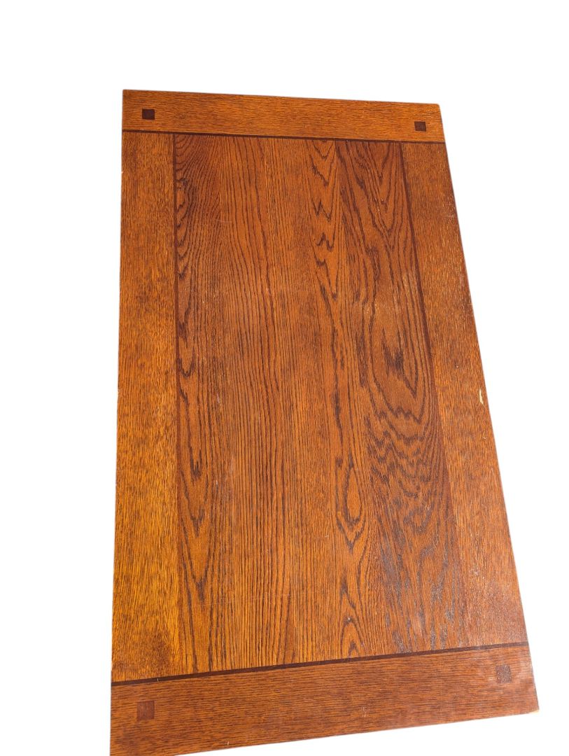 Oak Lift-Top Coffee Table with Four Drawers & Hidden Storage