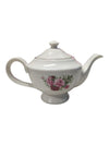 Royal Oak Rose Floral Porcelain Teapot with Lid