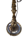 Vintage Lumiray Six-Light Candelabra Table Lamp with Fabric Shade