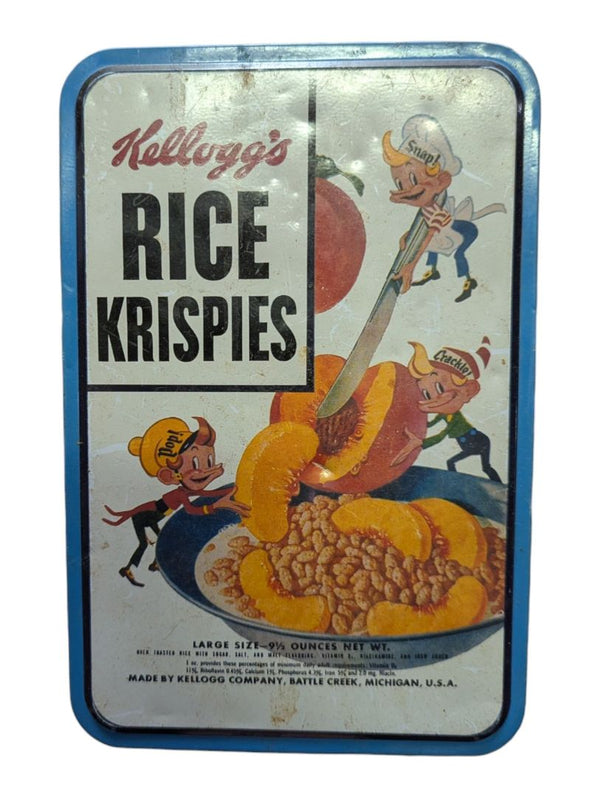 Vintage-Style Kellogg’s Rice Krispies Advertising Tin Can