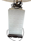 Asian-Inspired Ceramic Table Lamp with New Shade