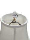 Vintage Porcelain Amphora Table Lamp with Shade