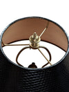 Pair of Frederick Cooper Brass & Black Table Lamps