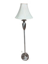 Vintage Pewter-Tone Urn Style Floor Lamp