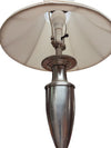 Vintage Pewter-Tone Urn Style Floor Lamp