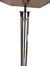Traditional Metal Floor Lamp with Square Shade