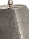 Traditional Metal Floor Lamp with Square Shade