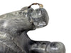 Vintage Inuit-Style Carved Stone Figure with Hand Tool