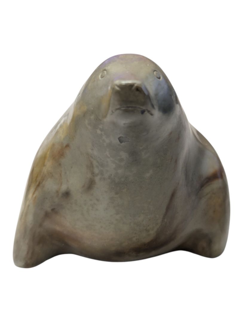 Vintage Canadian Carved-Style Seal Sculpture