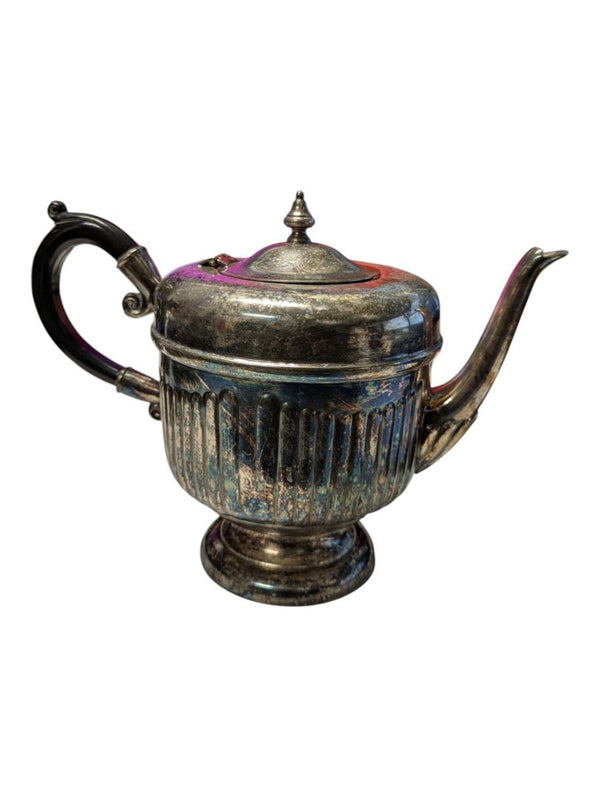 E.P. Copper Viking Plate Silver-Plated Teapot
