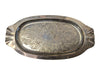 Viking Plate E.P. Copper Cream & Sugar Set with Tray