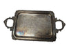 Old English Reproduction Silver-Plated Serving Tray