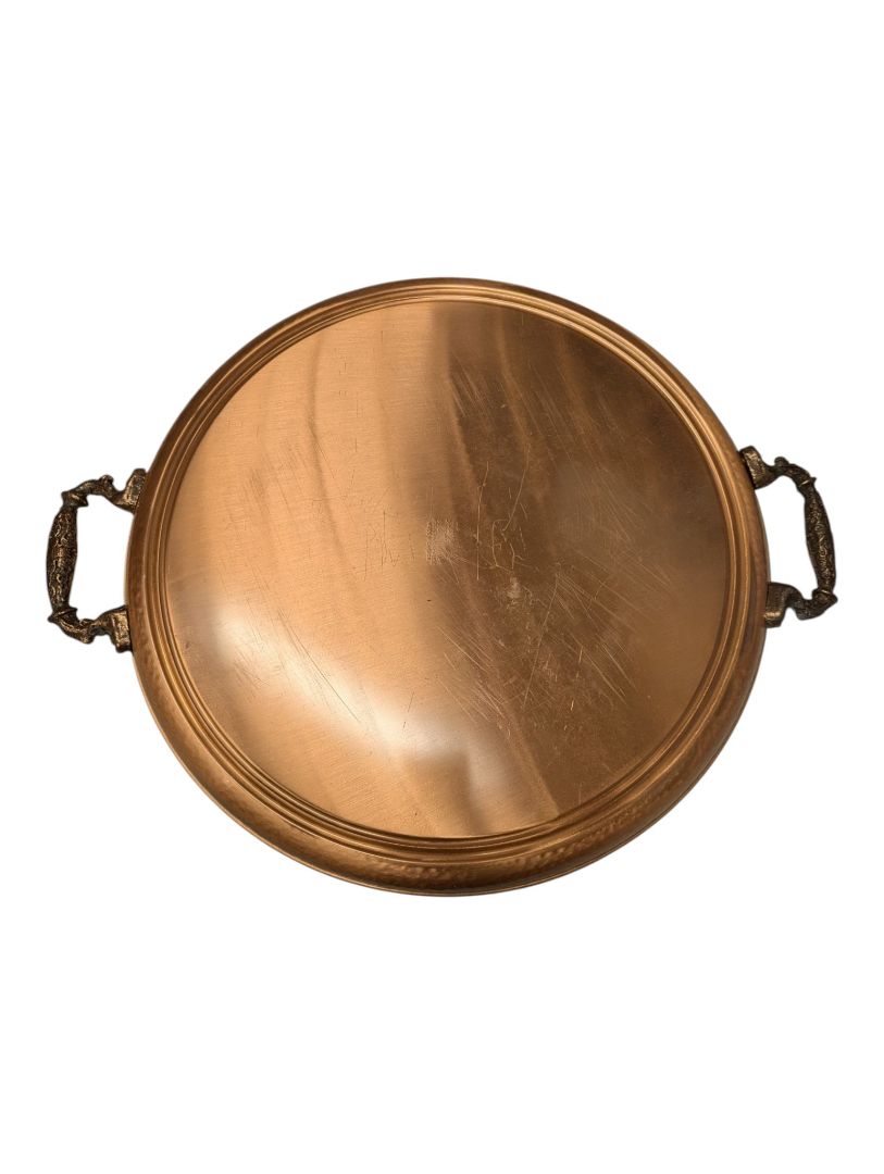 Vintage Old English Reproduction Silver-Plated Tray