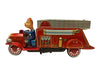 Vintage Modern Toys Japan Tin Litho Fire Truck