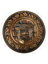 Vintage Coppercraft Guild Colonial Fireplace Wall Plate