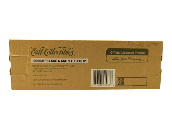 Ertl Collectibles 2002 Elmira Maple Syrup Festival 1936 Ford Panel Van Die-Cast Model