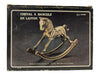 Vintage Sears Canada Brass Rocking Horse
