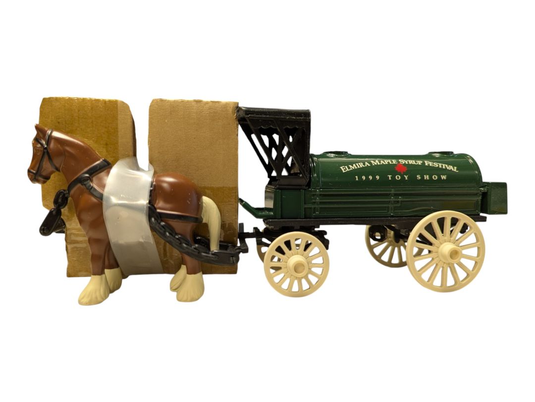 Ertl Collectibles Horse & Wagon – Elmira Maple Syrup Festival 1999 Toy Show