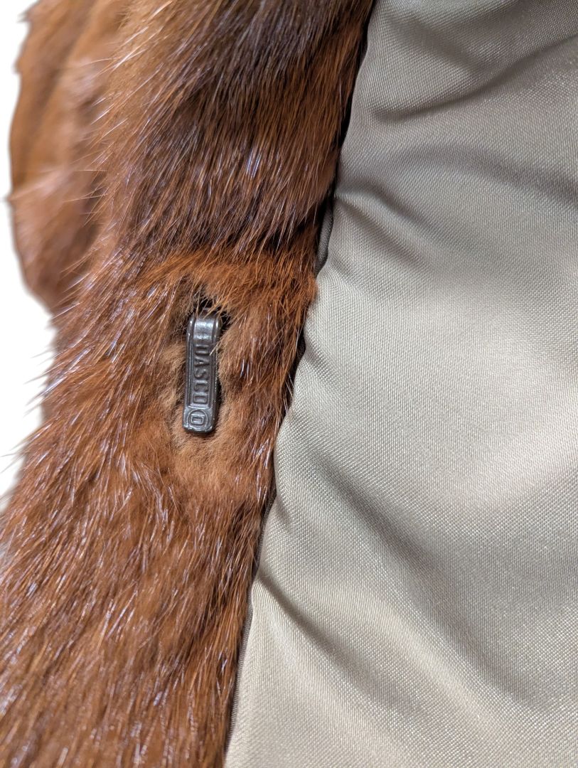 Kaufman Furs Brown Mink Fur Coat