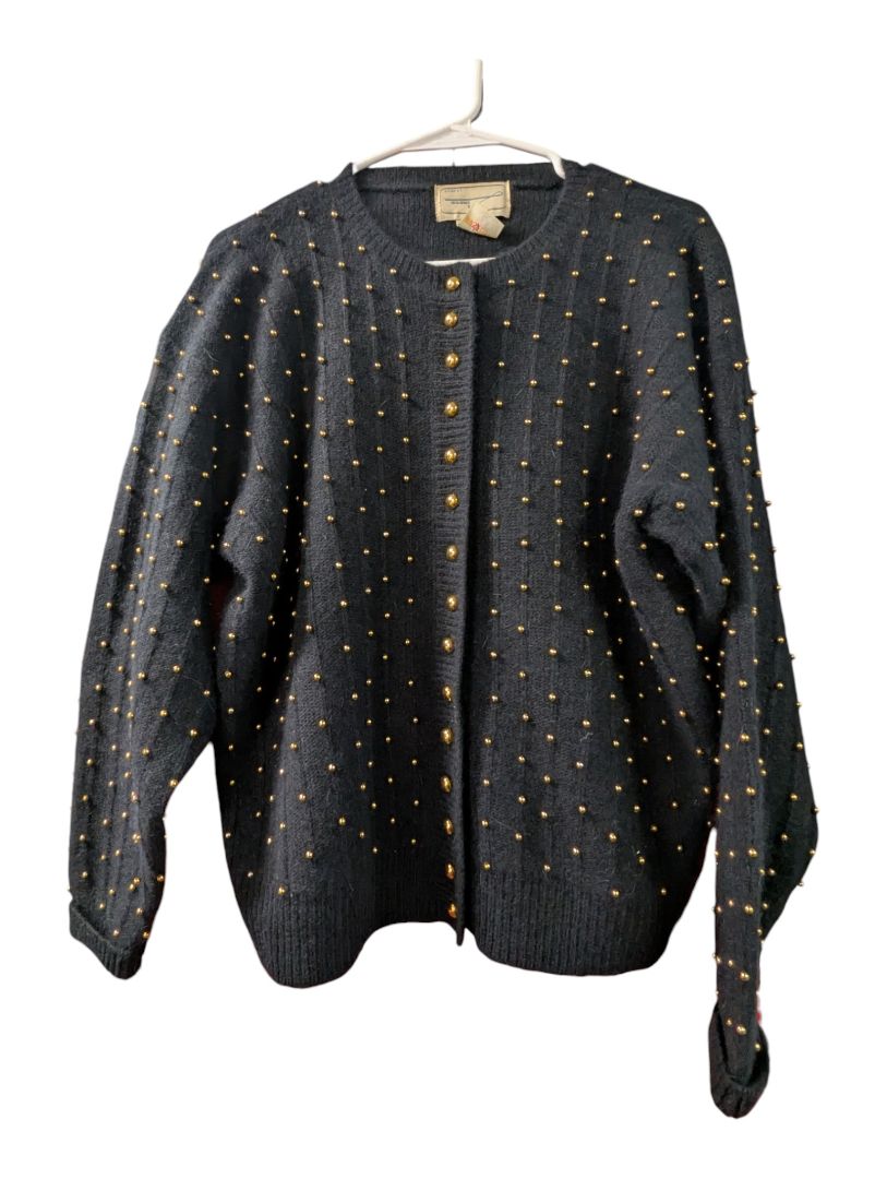Indor Angora & Lambswool Cardigan