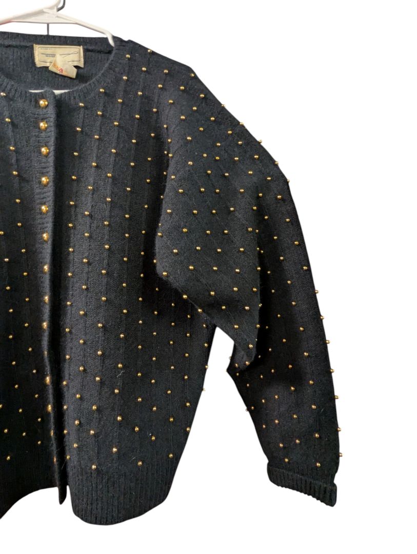 Indor Angora & Lambswool Cardigan