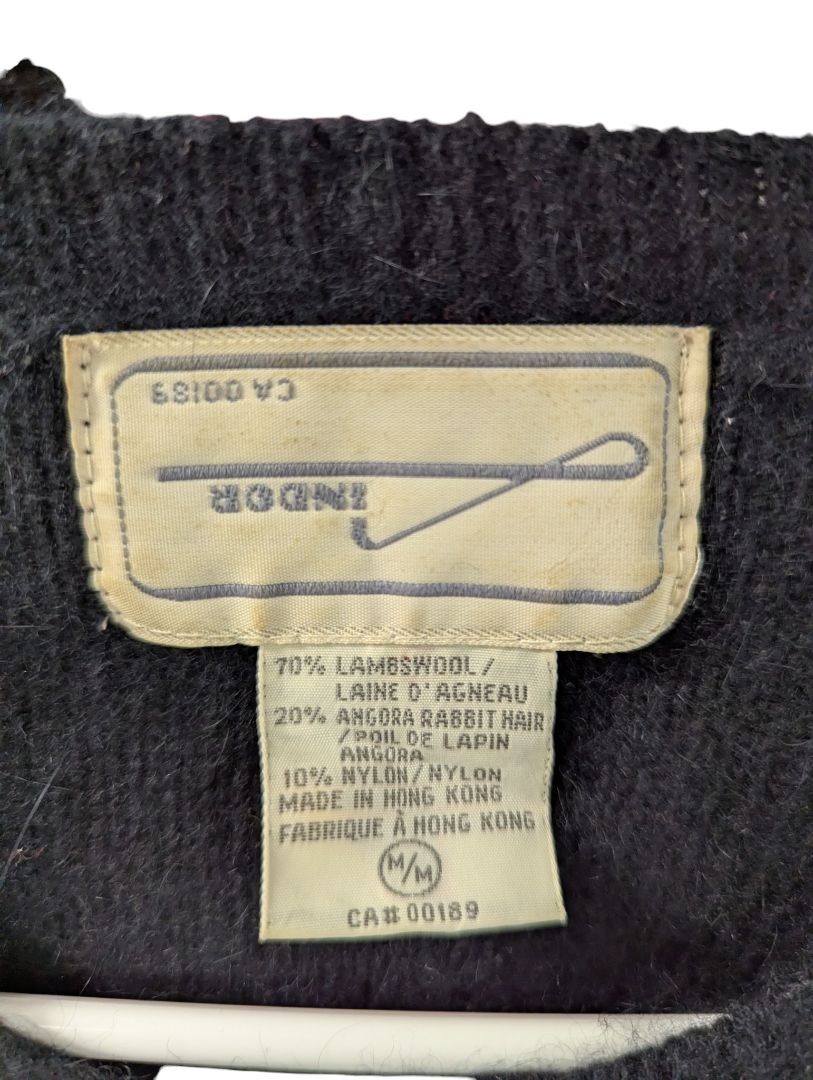 Indor Angora & Lambswool Cardigan