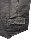 RW&CO Black Cotton Vest Size S