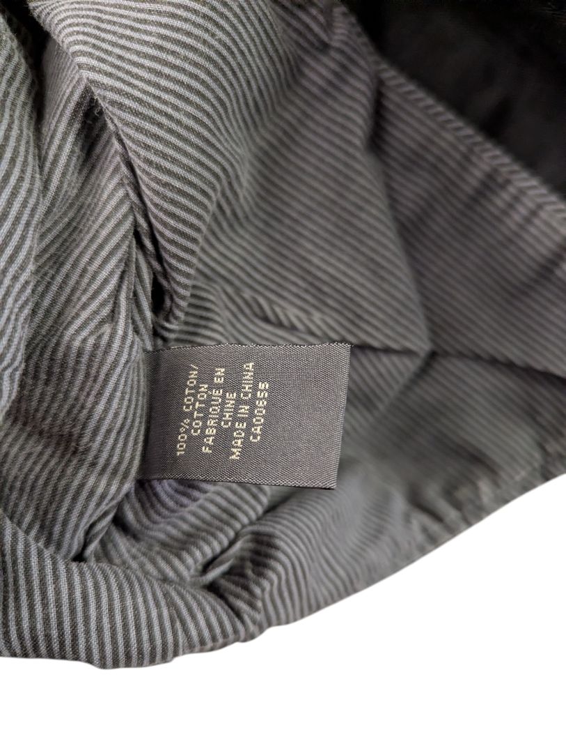 RW&CO Black Cotton Vest Size S