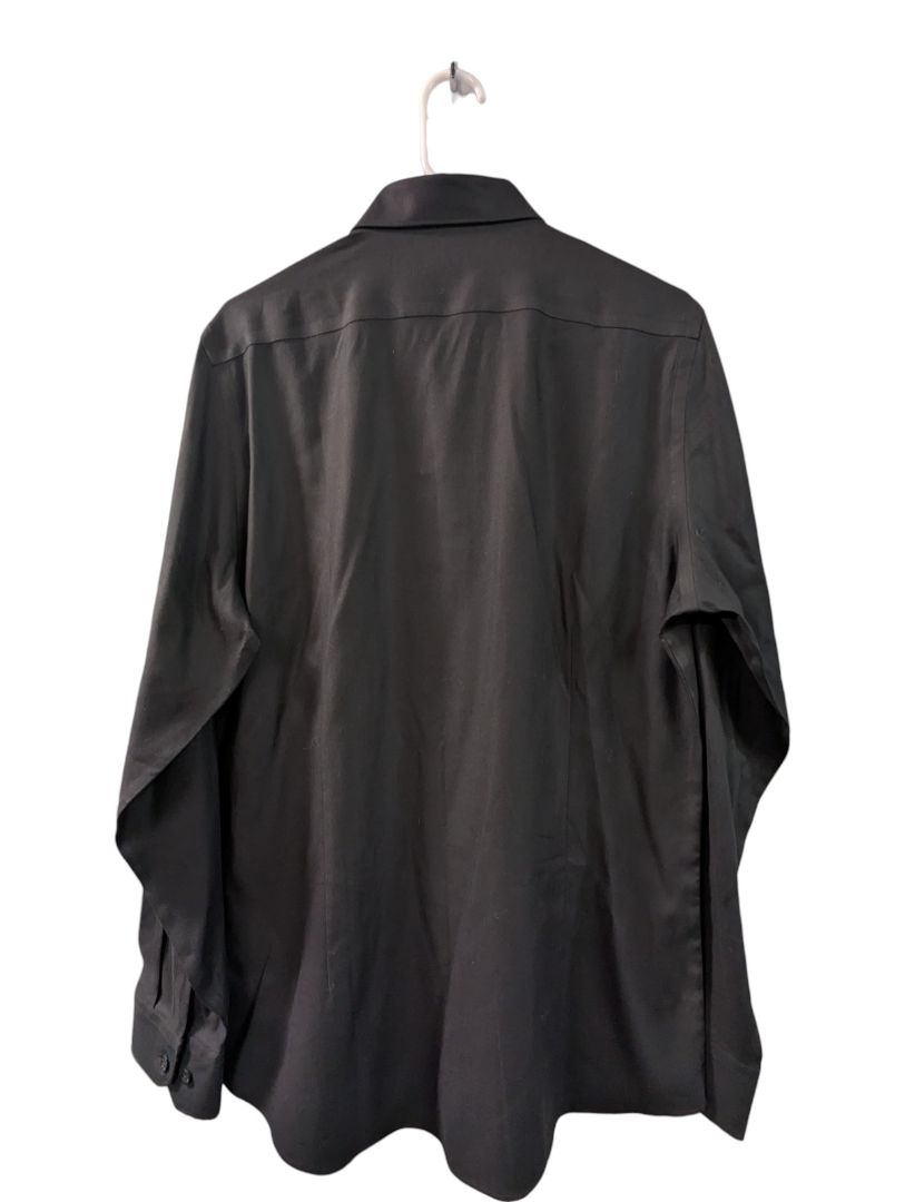 RW&CO Slim Fit Black Long Sleeve Dress Shirt